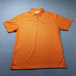 Oklahoma State Cowboys Polo Shirt Horn Legend Sport Size M AOP Golf College